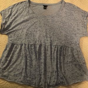 Plus Size Torrid Babydoll Top